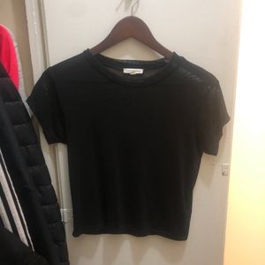 Sheer Black Shirt